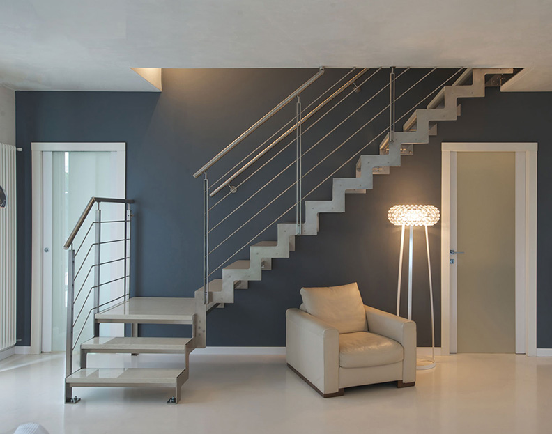 open staircase - italian design